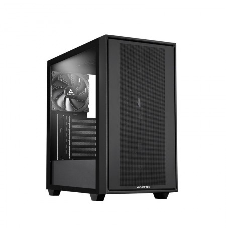 Chieftec Midi Tower GS-03B-BLK-OP,  Black