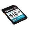 Kingston | Canvas Go! Plus | 512 GB | SD | Flash memory class Class 10, UHS-I, U3, V30