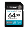Kingston | Canvas Go! Plus | 64 GB | SD | Flash memory class Class 10, UHS-I, U3, V30