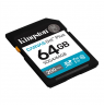 Kingston | Canvas Go! Plus | 64 GB | SD | Flash memory class Class 10, UHS-I, U3, V30