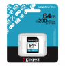 Kingston | Canvas Go! Plus | 64 GB | SD | Flash memory class Class 10, UHS-I, U3, V30