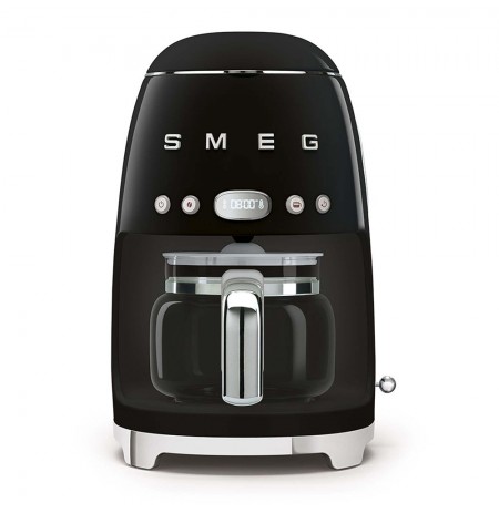 Smeg 50's Style Drip Filter Coffee Machine DCF02BLEU Black