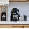 Smeg 50's Style Drip Filter Coffee Machine DCF02BLEU Black