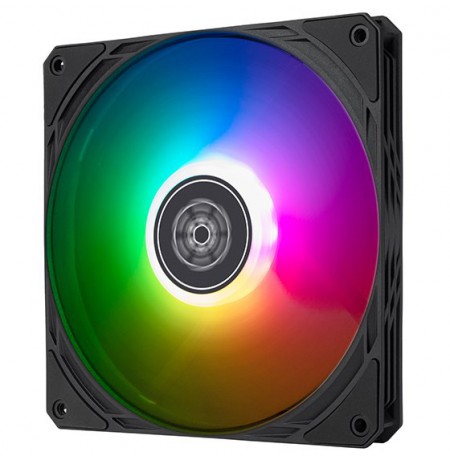 Silverstone SST-AS140B-ARGB computer cooling system Computer case Fan 14 cm Black 1 pc(s)