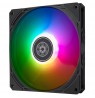 Silverstone SST-AS140B-ARGB computer cooling system Computer case Fan 14 cm Black 1 pc(s)