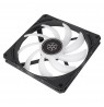 Silverstone SST-AS140B-ARGB computer cooling system Computer case Fan 14 cm Black 1 pc(s)