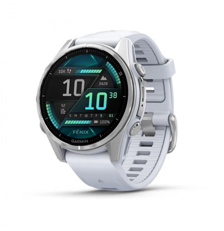 Garmin Fenix 8 AMOLED 43mm Srebrny