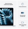 Apple MacBook | Air | Sky Blue | 15 " | IPS | 2880 x 1864 pixels | Apple M4 | 16 GB | Solid-state drive capacity 256 GB | Apple