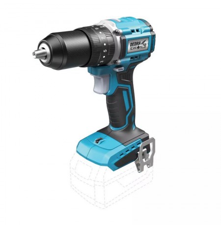 Cordless brushless impact drill driver 13MM 18V 0*AH SAS+