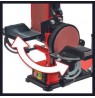 EINHELL BENCH GRINDER TC-US 380 BELT/DISC
