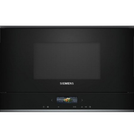 Siemens BF722R1B1 microwave Black Solo microwave Built-in 21 L 900 W