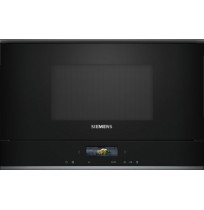 Siemens BF722R1B1 microwave Black Solo microwave Built-in 21 L 900 W