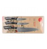 Set of 3 kitchen knives Fissman Bochum 2746