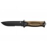 Survival knife GERBER Strongarm Fixed Serrated Coyote