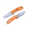 Knife Honey Badger Tanto 14C28N Medium Orange