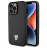 ferrari | FEHMP15XPTEK | Back Cover | iPhone 15 Pro Max | Apple | Artificial leather | Black