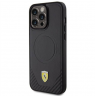 ferrari | FEHMP15XPTEK | Back Cover | iPhone 15 Pro Max | Apple | Artificial leather | Black