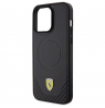 ferrari | FEHMP15XPTEK | Back Cover | iPhone 15 Pro Max | Apple | Artificial leather | Black