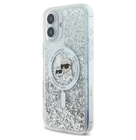 Karl Lagerfeld | KLHMP16MLGKCSGH | Back cover | iPhone 16 Plus | Apple | TPU/PC | Transparent