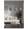 Midsumer Timeless Fabric Three Light Pendant | 40 W