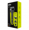 Braun | Shaver | 300BT Shave&Style | Operating time (max) 30 min | Black/Green