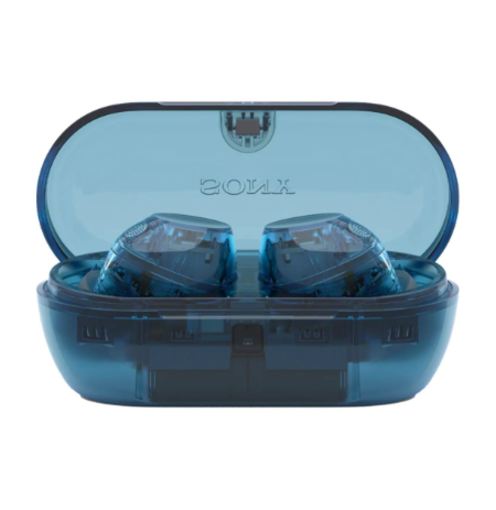 Sony WF-C710N Truly Wireless Noise Cancelling Earbuds - Glass Blue | Sony