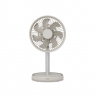 Duux Fan | Rize Flex | Stand Fan | Greige | Diameter 21 cm | Number of speeds 4 | Oscillation | 10 W