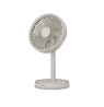 Duux Fan | Rize Flex | Stand Fan | Greige | Diameter 21 cm | Number of speeds 4 | Oscillation | 10 W | No