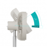 Duux Fan | Rize Flex | Stand Fan | Greige | Diameter 21 cm | Number of speeds 4 | Oscillation | 10 W | No
