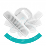 Duux Fan | Whisper Flex 2 | Stand Fan | White | Diameter 34 cm | Number of speeds 30 | Oscillation | 2-21.5 W | Yes