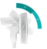 Duux Fan | Whisper Flex 2 | Stand Fan | White | Diameter 34 cm | Number of speeds 30 | Oscillation | 2-21.5 W | Yes