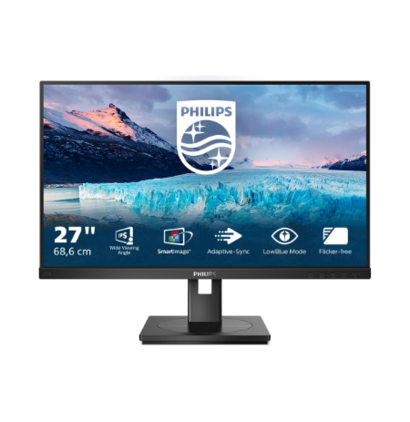 Philips 272S1M/00 | 27 " | IPS | 16:9 | 75 Hz | 4 ms | 1920 x 1080 pixels | 300 cd/m²