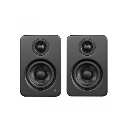 KANTO AUDIO 3" DRIVER - POWERED SPEAKERS WITH USB DAC AND 3.5MM AUX - MATTE BLACK (INCL. TYPE C & G POWER CORDS)