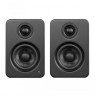 KANTO AUDIO 3" DRIVER - POWERED SPEAKERS WITH USB DAC AND 3.5MM AUX - MATTE BLACK (INCL. TYPE C & G POWER CORDS)