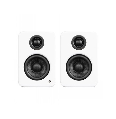 KANTO AUDIO 3" DRIVER - POWERED SPEAKERS WITH USB DAC AND 3.5MM AUX - MATTE WHITE (INCL. TYPE C & G POWER CORDS)