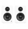 KANTO AUDIO 3" DRIVER - POWERED SPEAKERS WITH USB DAC AND 3.5MM AUX - MATTE WHITE (INCL. TYPE C & G POWER CORDS)
