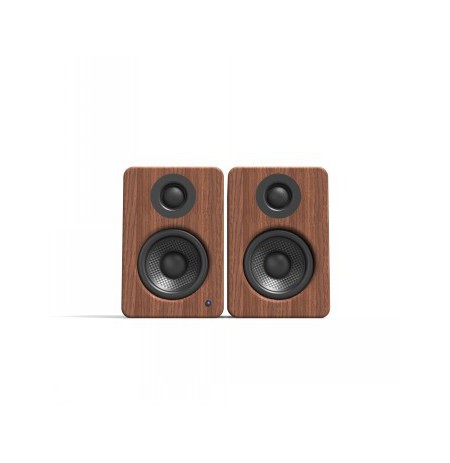 KANTO AUDIO 3" DRIVER - POWERED SPEAKERS WITH USB DAC AND 3.5MM AUX - WALNUT (INCL. TYPE C & G POWER CORDS)