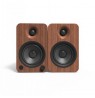 KANTO AUDIO 4" DRIVER - POWERED SPEAKERS WITH BLUETOOTH® AND PHONO PREAMP - WALNUT (INCL. TYPE F & G POWER CORDS)