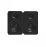 KANTO AUDIO PAIR - PASSIVE SPEAKERS WITH 1" SILK DOME TWEETER AND 4" KEVLAR WOOFER - BLACK