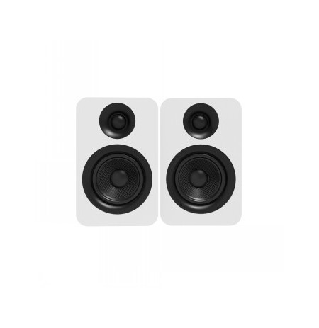 KANTO AUDIO PAIR - PASSIVE SPEAKERS WITH 1" SILK DOME TWEETER AND 4" KEVLAR WOOFER - WHITE
