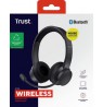 Trust Ayda Headset Wired & Wireless Head-band Calls/Music USB Type-C Bluetooth Black