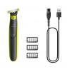 Philips Shaver | QP2724/23 OneBlade | Operating time (max) 45 min | Wet & Dry | NiMH | Black/Lime