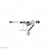 Neomounts NM-D775DX3WHITE Monitor arm 17-27" - gas spring - Topfix - 180°-stop