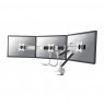 Neomounts NM-D775DX3WHITE Monitor arm 17-27" - gas spring - Topfix - 180°-stop