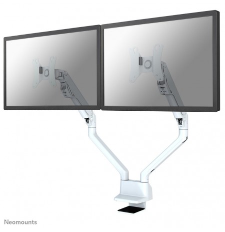 Neomounts FPMA-D750DWHITE2 Monitor arm 10-32" - gas spring - Topfix - 180°-stop