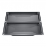 Bosch | Universal pan | HEZ530000, 2 half pans | Grey