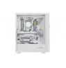 HOUSING GENESIS DIAXID 605 ARGB MIDI TOWER WITH USB-C WINDOW WHITE