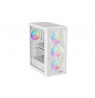 HOUSING GENESIS DIAXID 605 ARGB MIDI TOWER WITH USB-C WINDOW WHITE