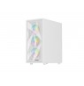 HOUSING GENESIS DIAXID 605 ARGB MIDI TOWER WITH USB-C WINDOW WHITE