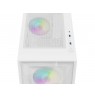 HOUSING GENESIS DIAXID 605 ARGB MIDI TOWER WITH USB-C WINDOW WHITE